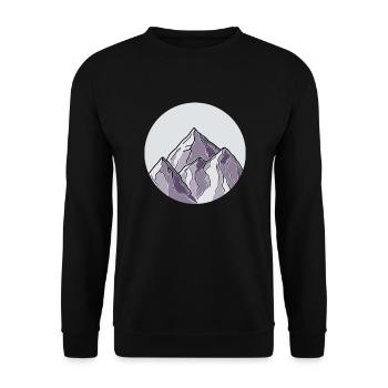 Randonnée Randonnées Ran - Sweat-shirt Unisexe - noir - Devant - Alina (178cm) & Michal (187cm)