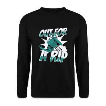 À la recherche d’une motoneige Rip Motoneige Conducteurs de motoneige - Sweat-shirt Unisexe - noir - Devant - Alina (178cm) & Michal (187cm)