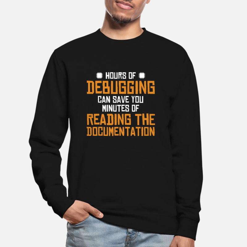 Hours Of Debugging Software Engineer Developer Unisex Sweatshirt