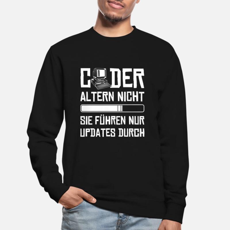 Coder Altern Nicht Developer Softwareingenieur Unisex Pullover