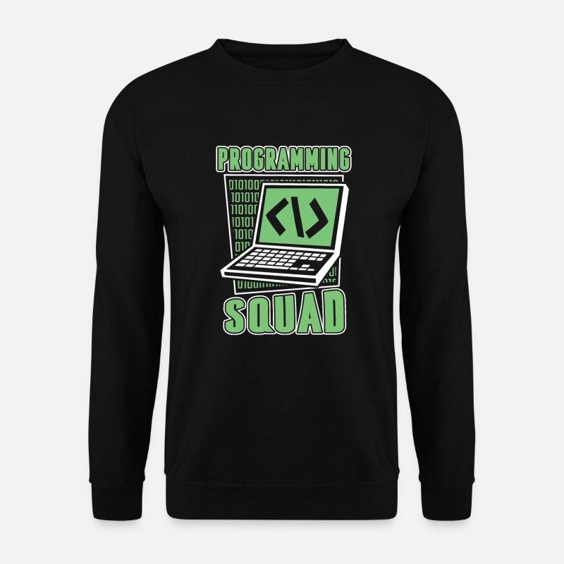 Développeur logiciel Programming Squad - Sweat-shirt Unisexe - noir