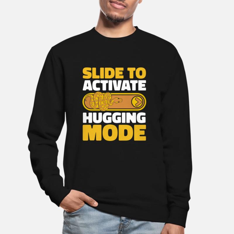 Glisser pour activer le mode câlin Python Banana Ball Sweat-shirt Unisexe