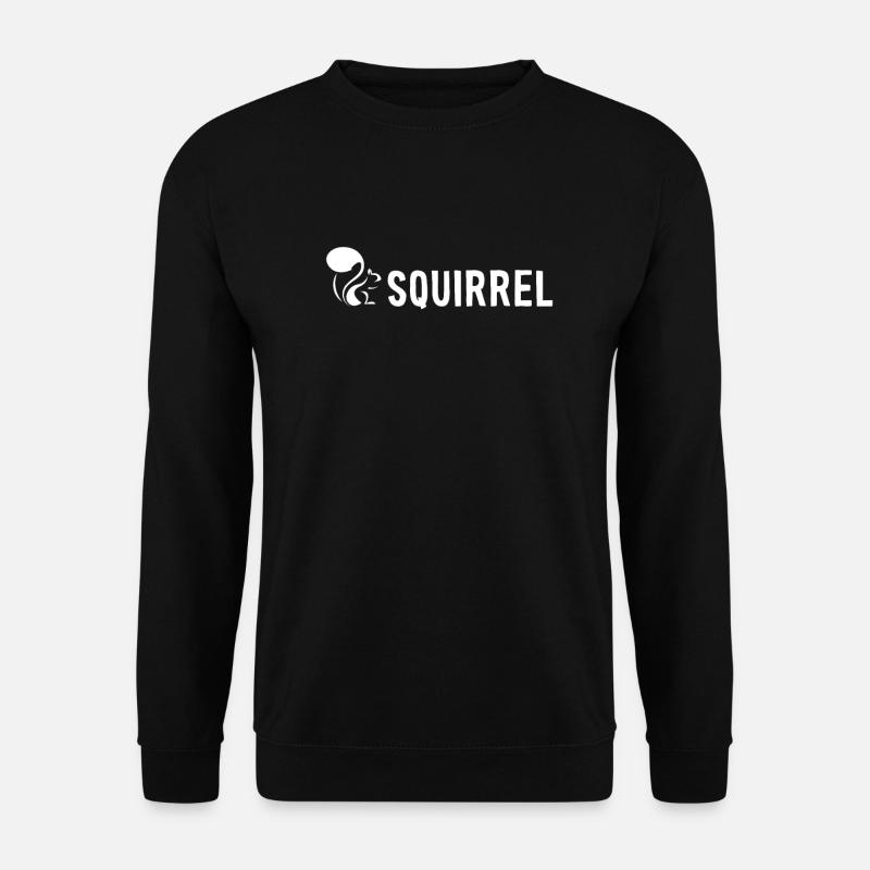Squirrel Fox Squirrel Grey Squirrel - Unisex Sweatshirt - black