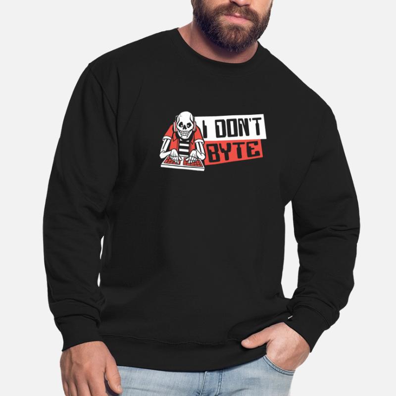 I Don't Byte Softwareingenieur Developer Coder Unisex Pullover