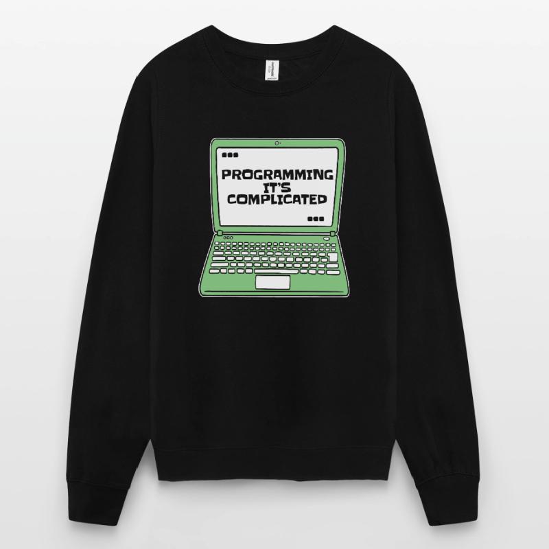 Programmer c’est compliqué Developer Coder Sweat-shirt Unisexe