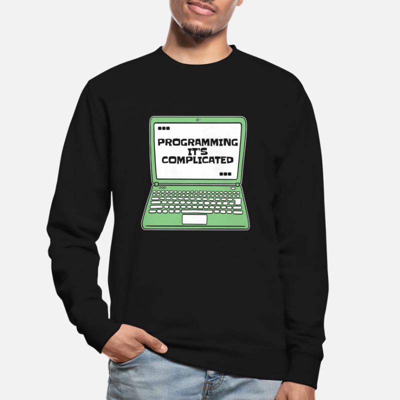Programmer c’est compliqué Developer Coder Sweat-shirt Unisexe