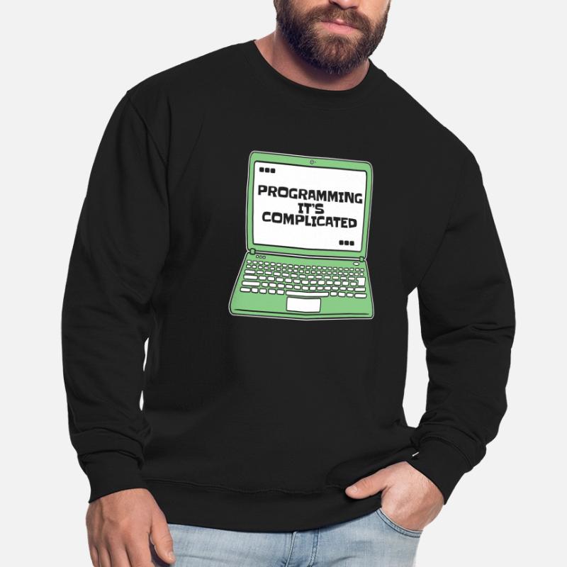 Programmer c’est compliqué Developer Coder Sweat-shirt Unisexe