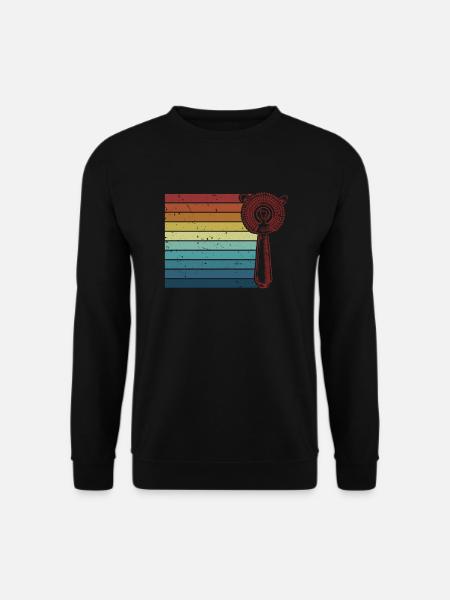 Retro Bartender Bartender Mixologist Barmaid - Unisex Sweatshirt - black