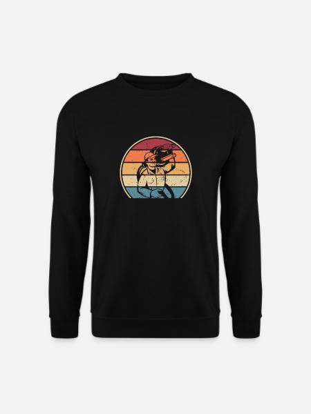 Retro Elektroniker Elektrotechniker Elektriker - Unisex Pullover - Schwarz