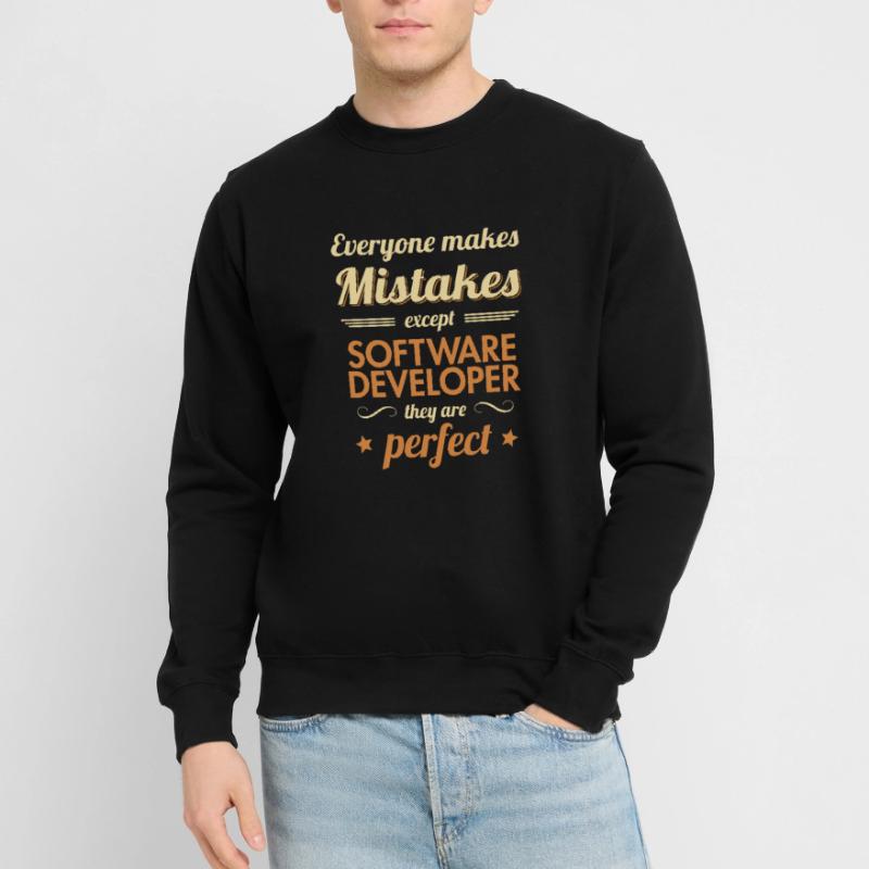 Software Developer are Perfect Developer Coder Unisex Sweatshirt