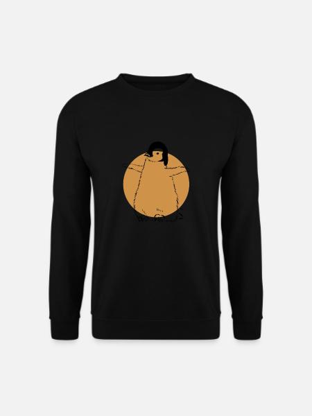Kaiserpinguin Seevogel Königspinguin Pinguin - Unisex Pullover - Schwarz