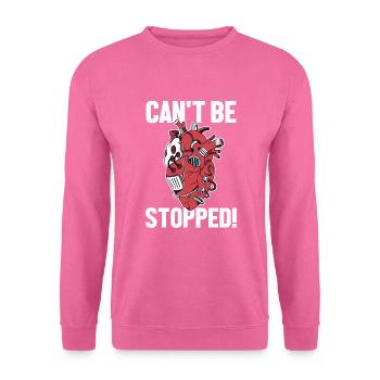 Can't Be Stopped Transplant Pacemakers Open Heart - Unisex Sweatshirt - pink - Front