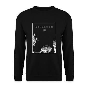 Gürteltier Chinesisches Hanzi Rosa Feen-Chlamyphoridae - Unisex Pullover - Schwarz - Vorne - Alina (178cm) & Michal (187cm)
