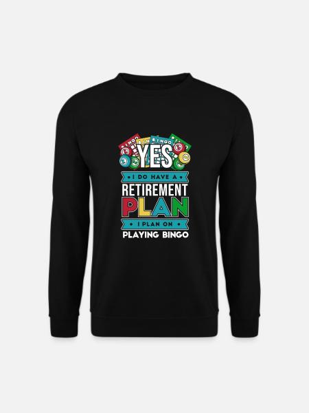I Have A Retirement Plan Professional Caller - Unisex Sweatshirt - black