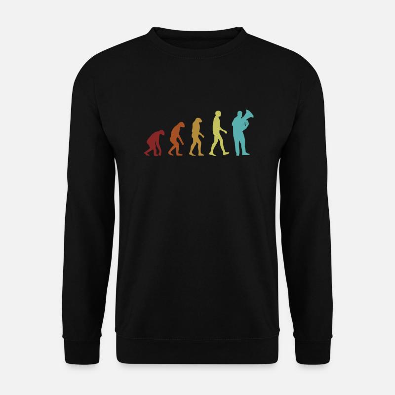 Euphonist Evolution Euphonist Euphoniumist Player - Unisex Sweatshirt - black