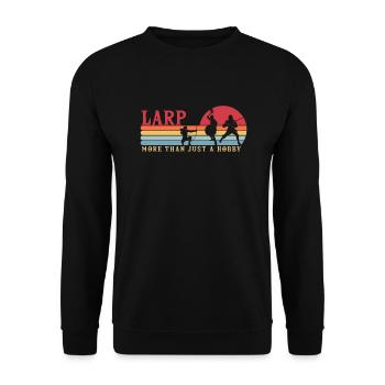 Le GN plus qu’un loisir Armes de GN Armure - Sweat-shirt Unisexe - noir - Devant - Alina (178cm) & Michal (187cm)