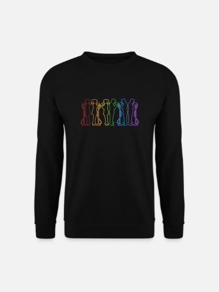 LGBT Rainbow Opera House Sängerin Tenor Sängerin - Unisex Pullover - Schwarz