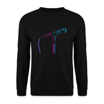 Opéra Maison Ténor Chanteur Chanteur Amoureux Opéra - Sweat-shirt Unisexe - noir - Devant - Alina (178cm) & Michal (187cm)
