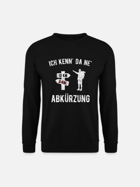 Ich kenn da ne Abkürzung - Unisex Pullover - Schwarz