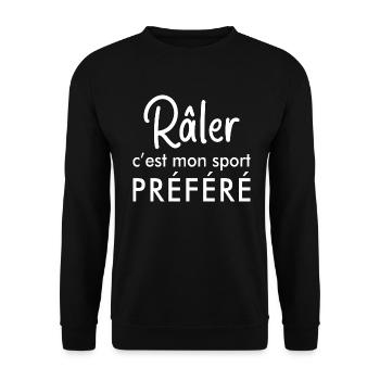 Adorable Râleuse Chiante Cadeau Drôle Femme Chiant - Sweat-shirt Unisexe - noir - Devant - Alina (178cm) & Michal (187cm)