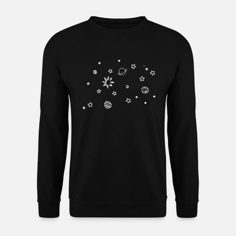 space - Unisex Sweatshirt - black
