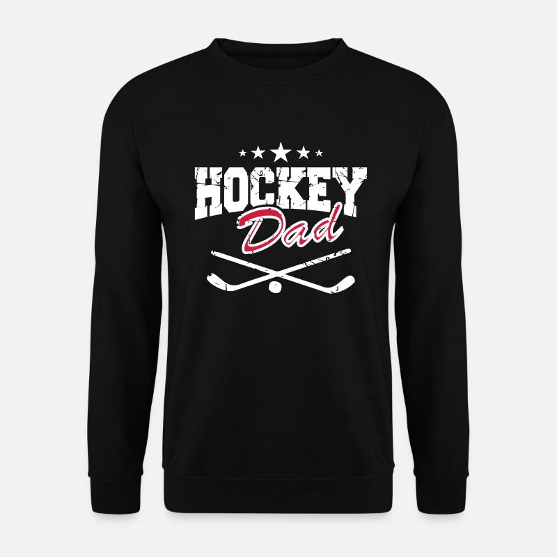 Hockey Dad - Unisex Pullover - Schwarz