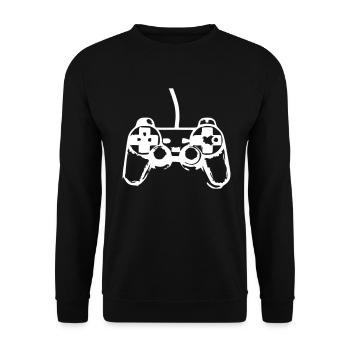 Conception de jeu de contrôleur de jeu pour cadeau de jeu - Sweat-shirt Unisexe - noir - Devant - Alina (178cm) & Michal (187cm)