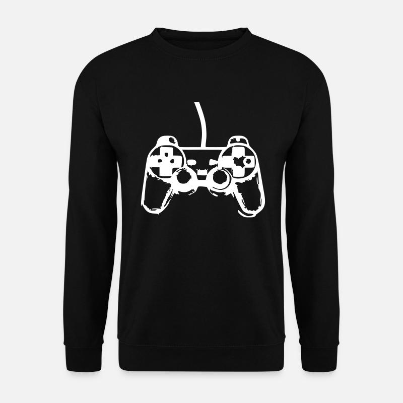 Gaming Controller Spiel Design zum Zocken Geschenk - Unisex Pullover - Schwarz