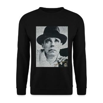 LiD - Joseph Beuys Sonderedition - Unisex Pullover - Schwarz - Vorne - Alina (178cm) & Michal (187cm)
