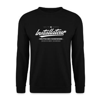 Chemise de montage disant cadeaux - Sweat-shirt Unisexe - noir - Devant - Alina (178cm) & Michal (187cm)