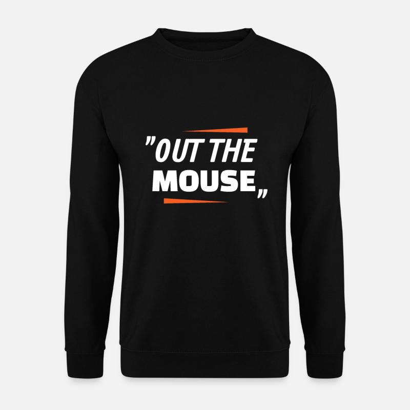 Aus die Maus Denglisch Lustige Sprüche Cool - Unisex Pullover - Schwarz
