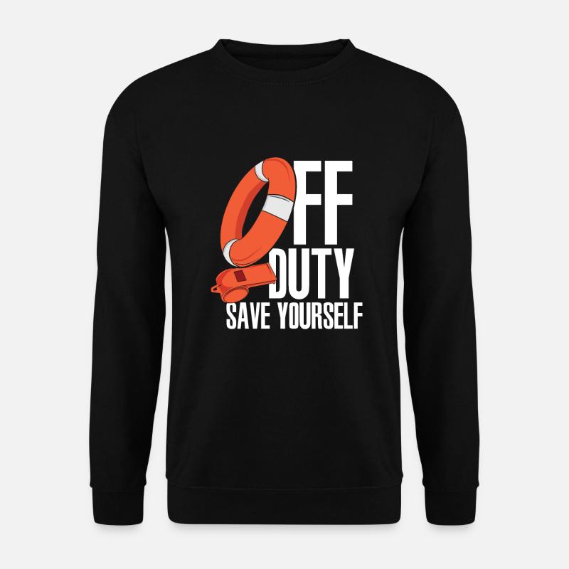 Lifeguard lifeguard gift - Unisex Sweatshirt - black