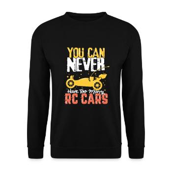 Voiture télécommandée cadeau voiture RC - Sweat-shirt Unisexe - noir - Devant - Alina (178cm) & Michal (187cm)