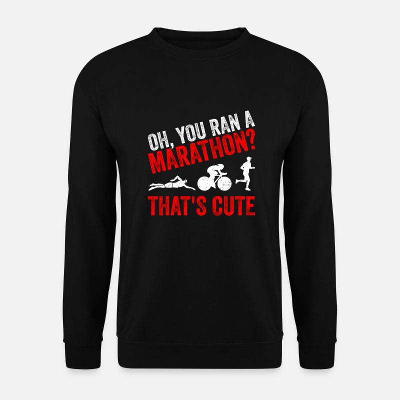 Triathlon triathlete triathlete gift - Unisex Sweatshirt - black