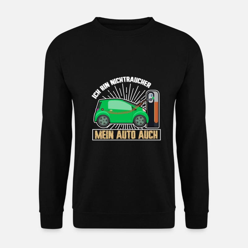 Elektroauto E-Auto Fahrer - Unisex Pullover - Schwarz