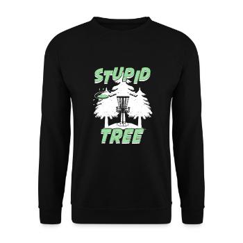 Cadeau de golfeur de disque de golf drôle - Sweat-shirt Unisexe - noir - Devant - Alina (178cm) & Michal (187cm)