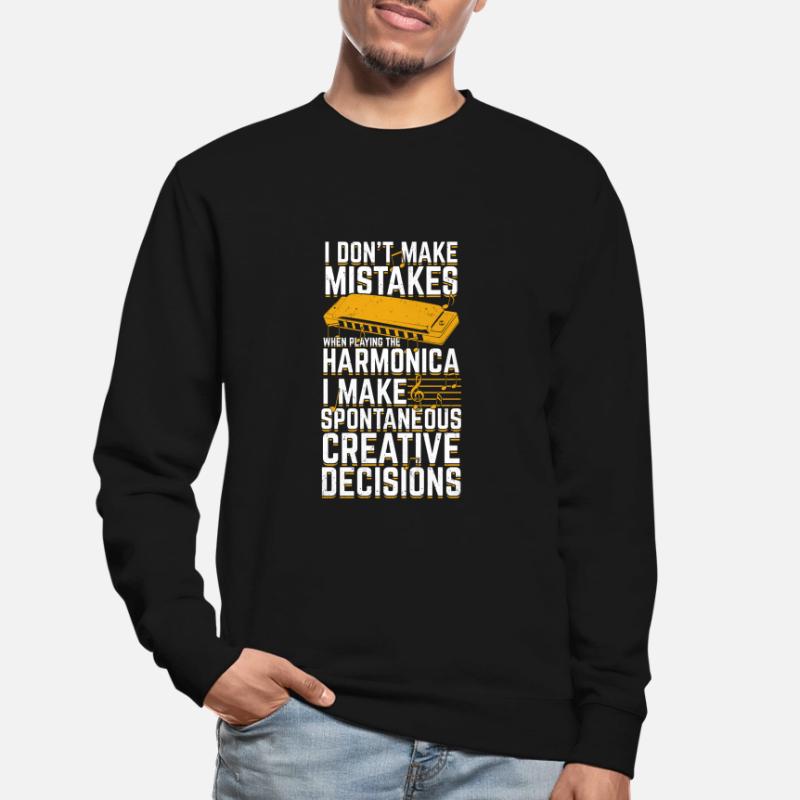 Harmonica harmonica player gift Unisex Sweatshirt