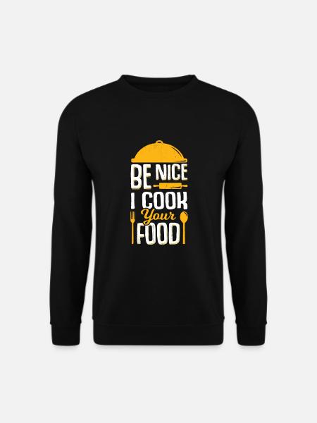 Chef Chef Food Chef Gift - Unisex Sweatshirt - black