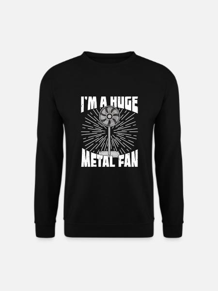 Heavy Metal Festival Musik Musiker Geschenk - Unisex Pullover - Schwarz