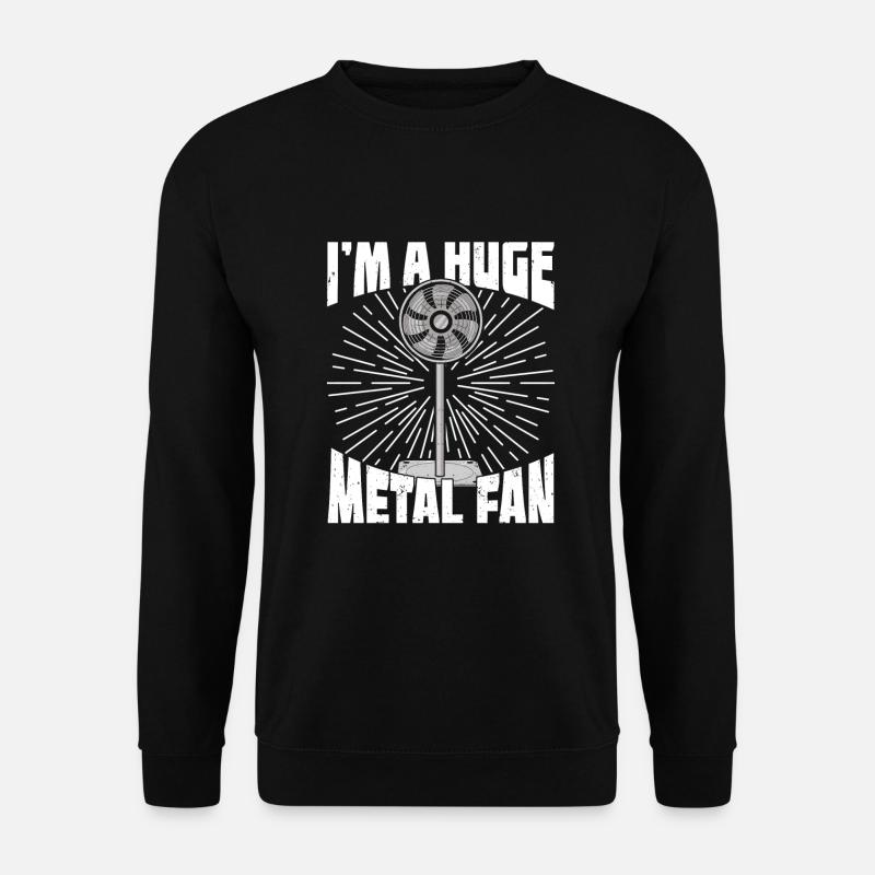 Heavy Metal Festival Musik Musiker Geschenk - Unisex Pullover - Schwarz