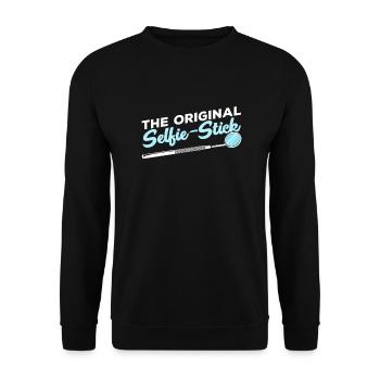 Funny Dentist Dental Assistant Gift - Unisex Sweatshirt - black - Front - Alina (178cm) & Michal (187cm)