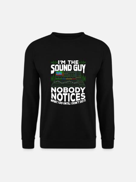 Sound Engineer Sound Engineering Sound Engineer Gift - Unisex Sweatshirt - black