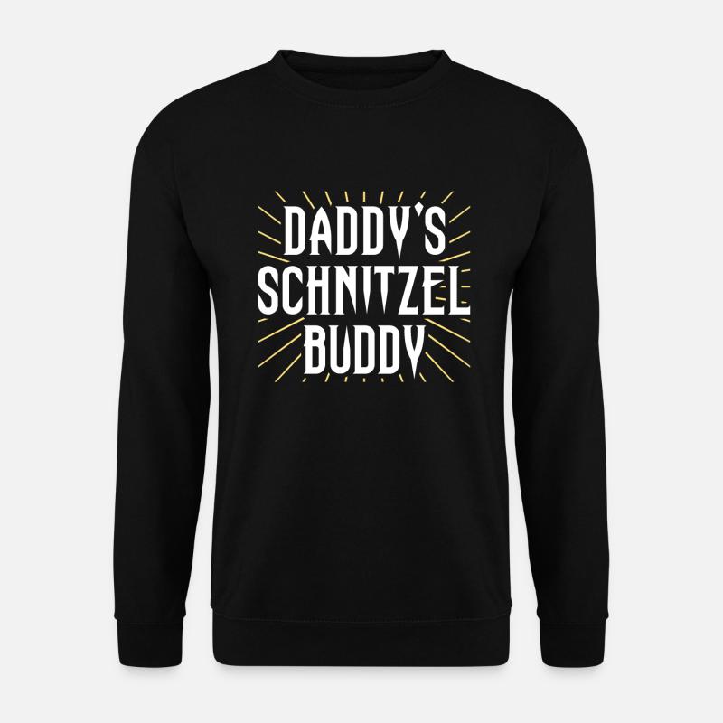 Daddys Schnitzel Buddy - Unisex Pullover - Schwarz