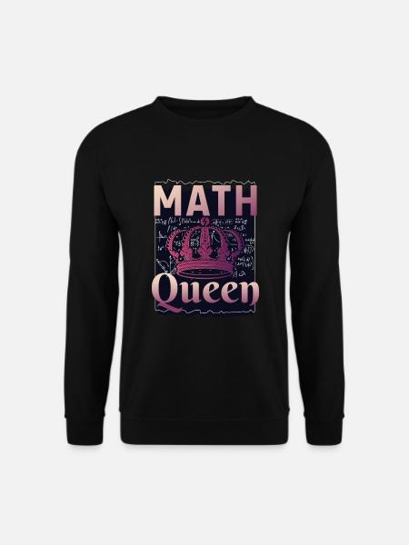 Math Queen - Unisex Sweatshirt - black