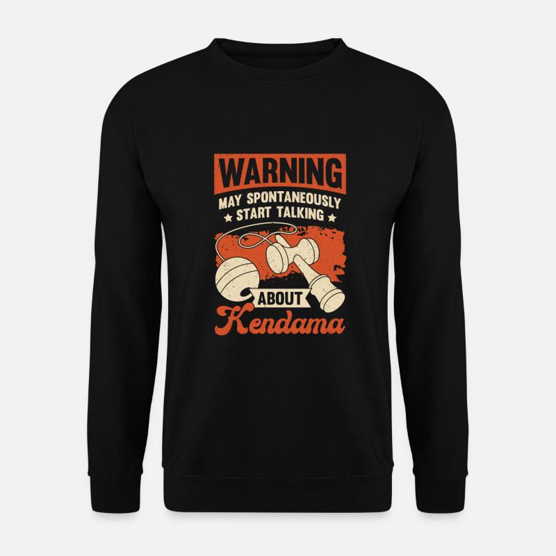Kendama Game Kendama Player Gift - Unisex Sweatshirt - black