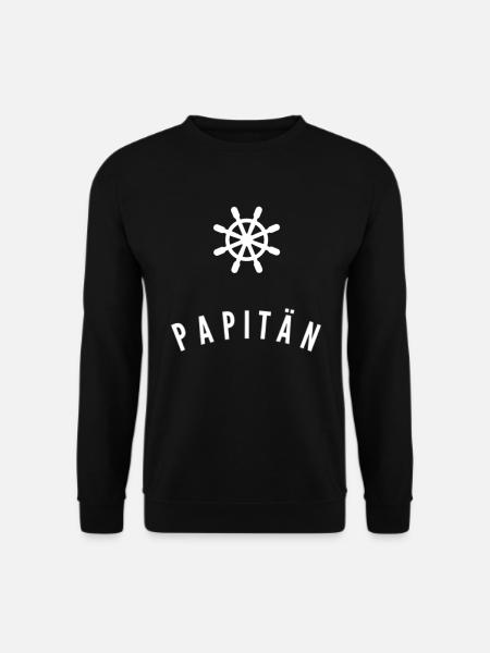 Papitän - Unisex Pullover - Schwarz