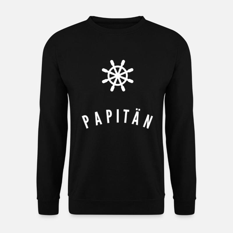 Papitän - Unisex Pullover - Schwarz