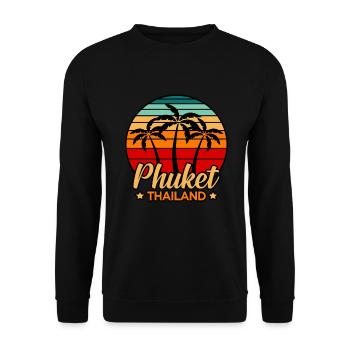 Thaïlande - Sweat-shirt Unisexe - noir - Devant - Alina (178cm) & Michal (187cm)