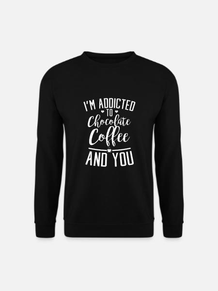Kaffee - Unisex Pullover - Schwarz