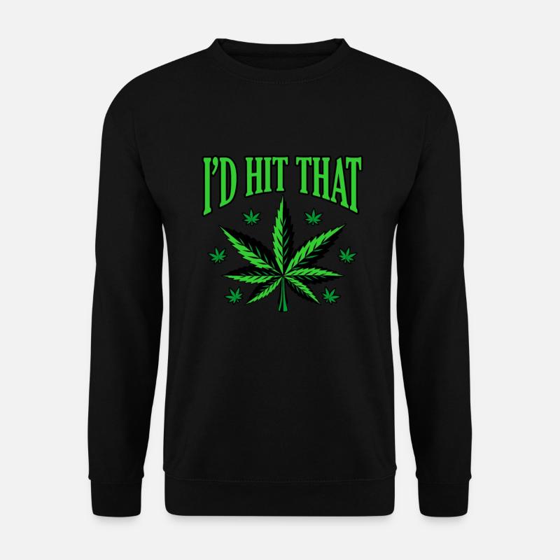 Cannabis - Unisex Pullover - Schwarz
